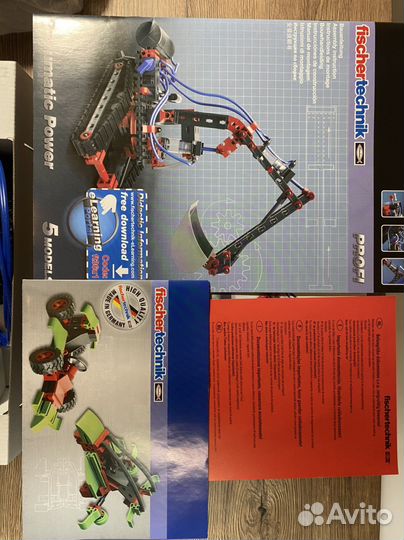 Конструктор Fischer technik экскаватор