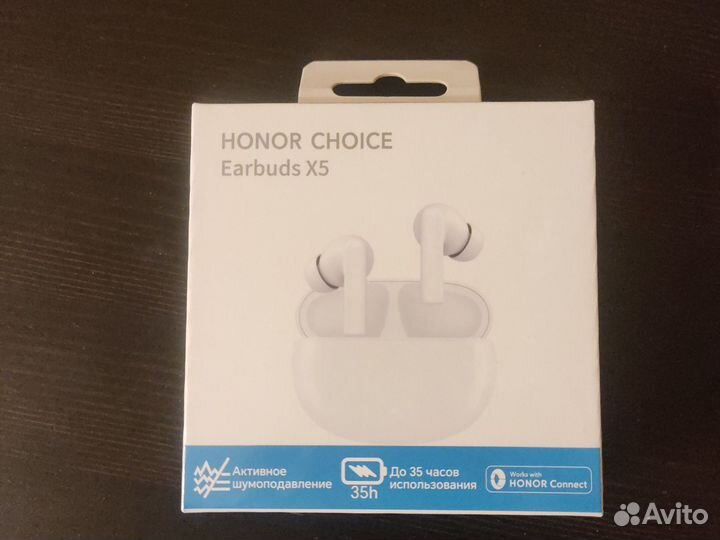 Наушники True Wireless Honor Choice EarBudsX5