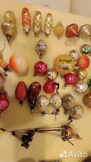 Елочные игрушки СССР