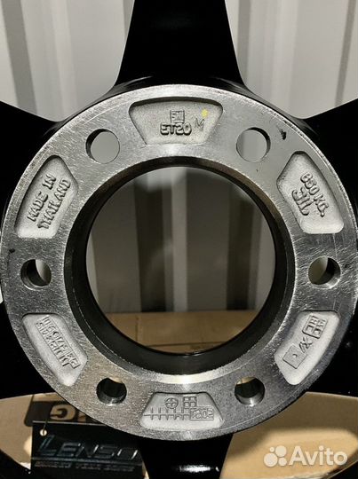 Литые диски Lenso 18х9.5 / 6х139.7 RTH (BKA)