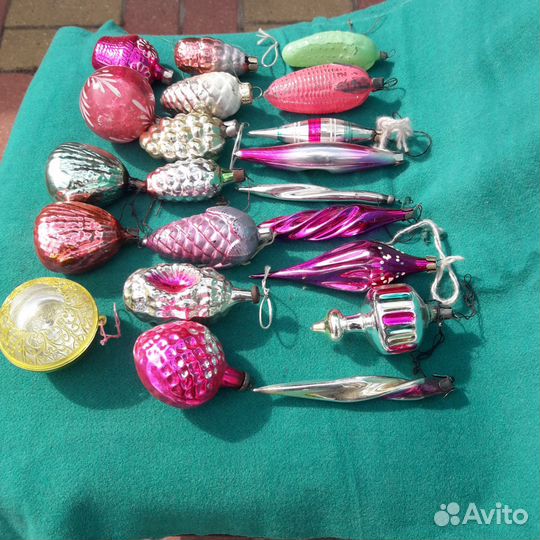 Елочные игрушки СССР одним лотом