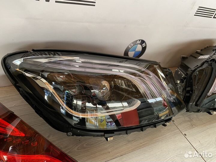 Фары в стиле рестайлинга Mersedes S-class W222