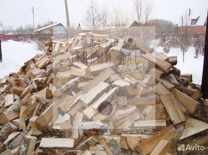 Дрова колотые