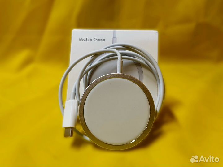 Беспроводная Магнитная зарядка MagSafe 15w