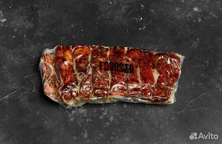 Свиные ребра горячего копчения