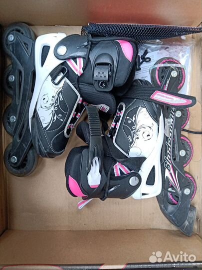 Роликовые коньки bladerunner, раздвижные, 28-32