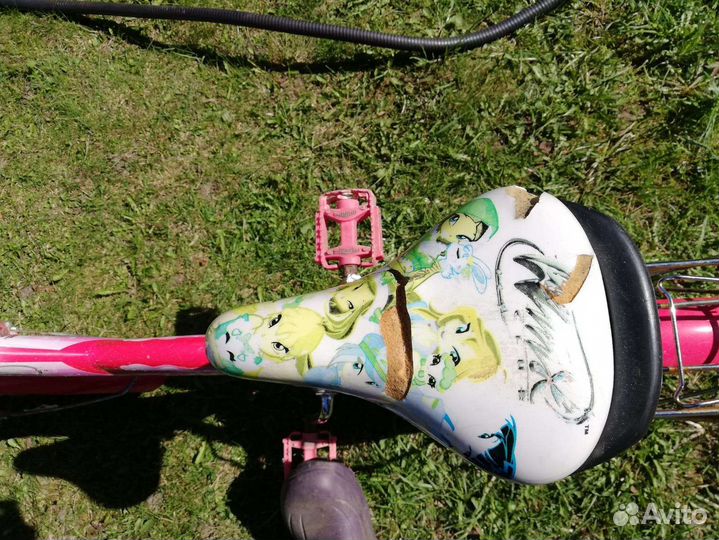 Велосипед для девочки 5-7лет. колёса 16