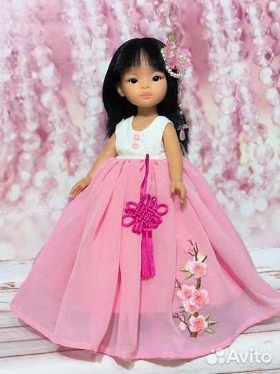 Ханбок для куклы Паола Рейна