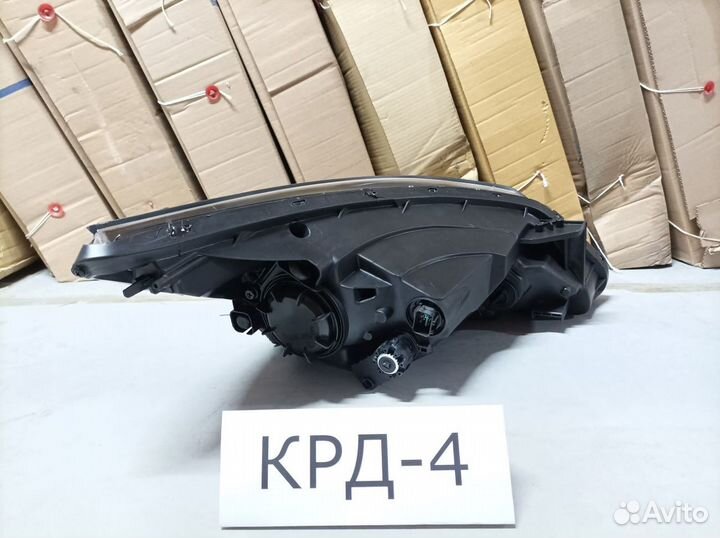 Левая фара Hyundai Solaris