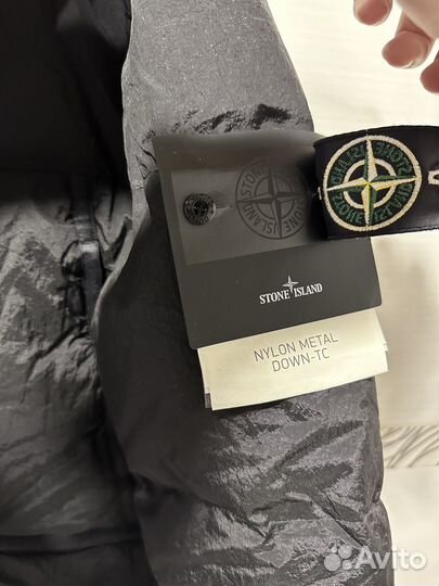 Stone island зимний пуховик nylon оригинал