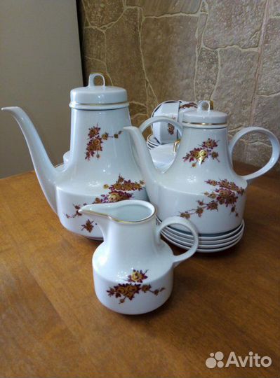 Винтажный чайный сервиз 