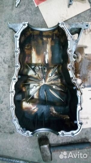Поддон двигателя(картер) Рено сценик 2 1.6 16кл