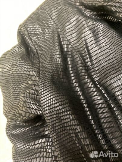 Кожаный плащ женский натуральная кожа 46