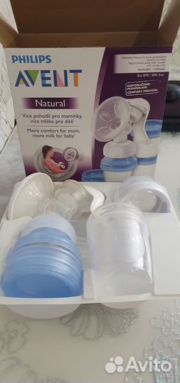Молокоотсос avent ручной плюсом Вкладыши