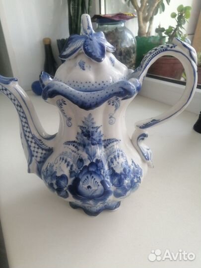 Чайник заварочный Гжель