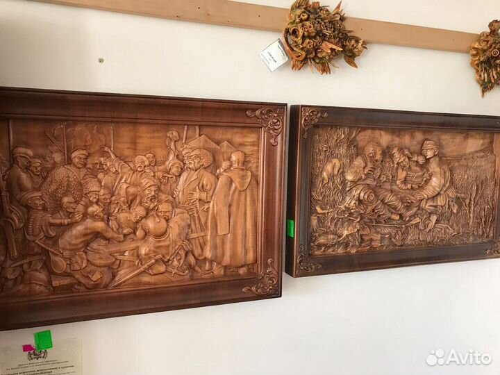 Картина из дерева