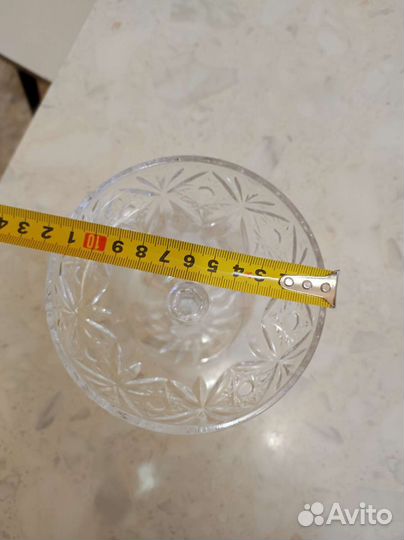 Хрустальная конфетница