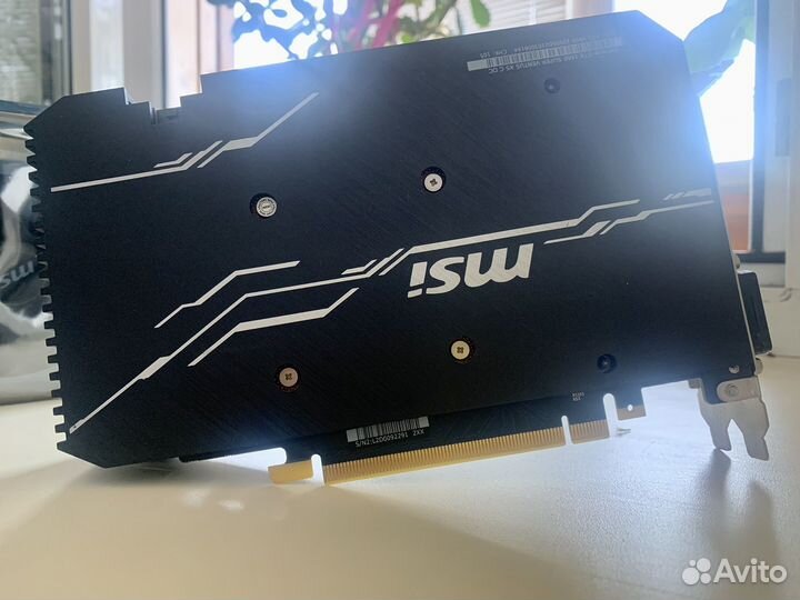 Видеокарта GTX 1660 super 6gb MSI Ventus XC OC