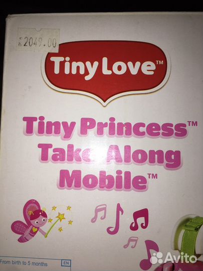 Электронный мобиль Tiny Love