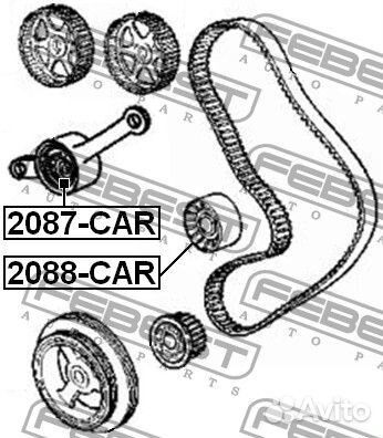 Ролик натяжителя ремня грм