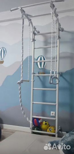 Детская шведская стенка romana