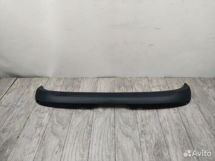 Спойлер юбка бампера заднего Vesta Веста