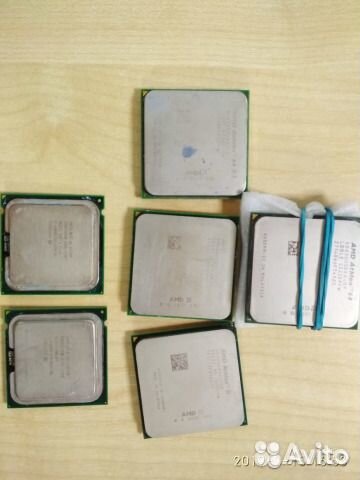 Процессоры Intel, AMD разные