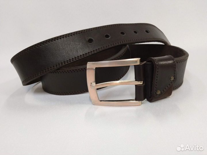 Ремень мужской, 135 см, натуральная кожа