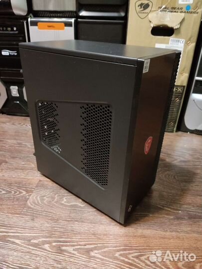 Игровой пк i3 10100f/8гб озу/amd RX 550 4гб