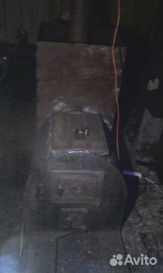 Печь для бани из 530 трубы