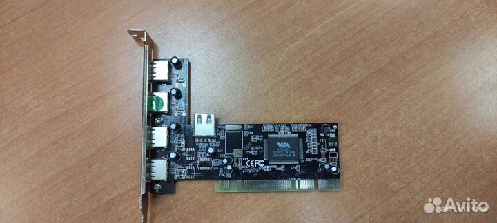 Продам сетевую карту и контроллер USB pci