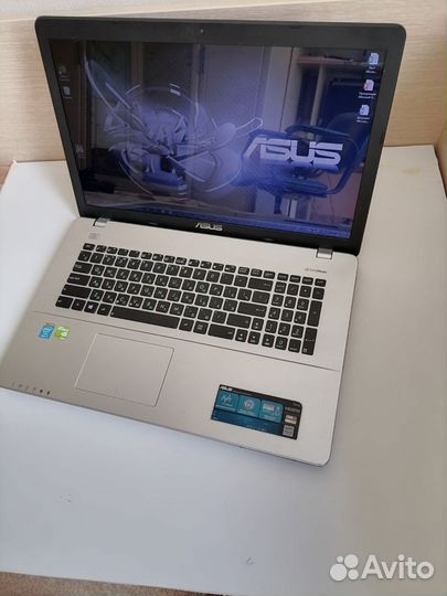 Asus 17'3/16 gb/SSD-500gb/i7-4700hq/GT740m
