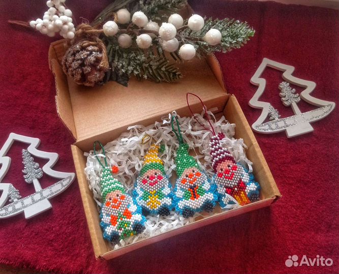 Набор ёлочных игрушек 