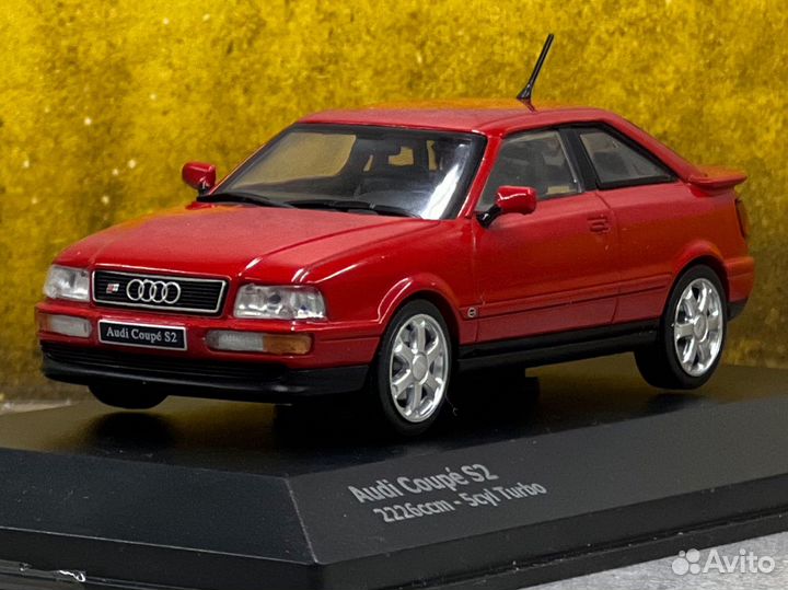 Модель audi s2 1/43