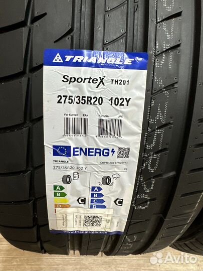 Triangle Sports TH201 245/40 R20 и 275/35 R20 105Y