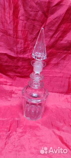 Графин с пробкой мальцевское стекло. Готика