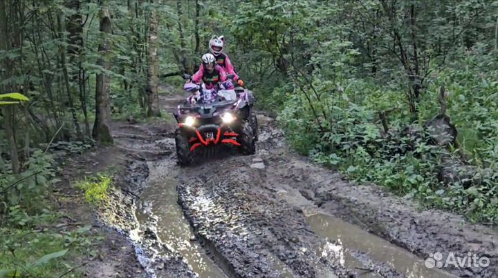 Прокат квадроциклов по маршрутам в лесу MkForrest