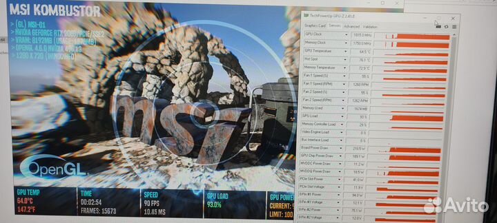 Мощная игровая Видеокарта RTX 2080 jetstream 8192M