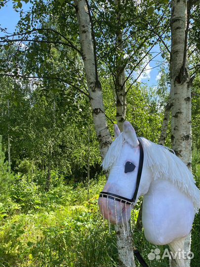 Лошадь на палке, хоббихорс, игрушка