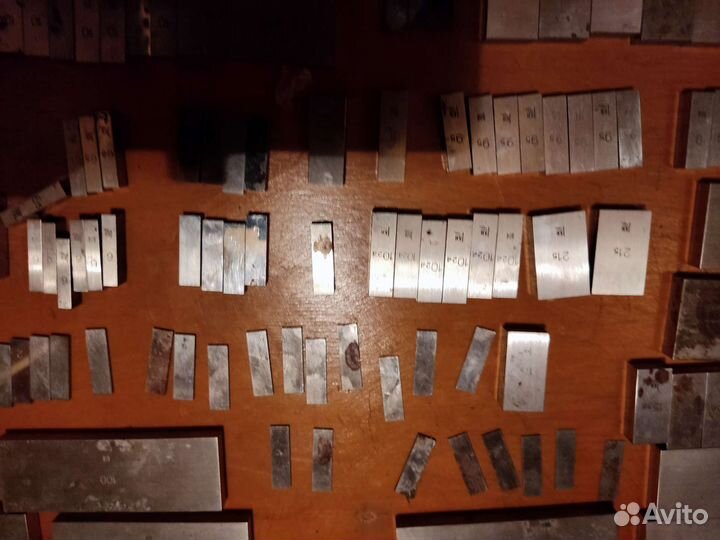 Концевые меры длины с коррозией