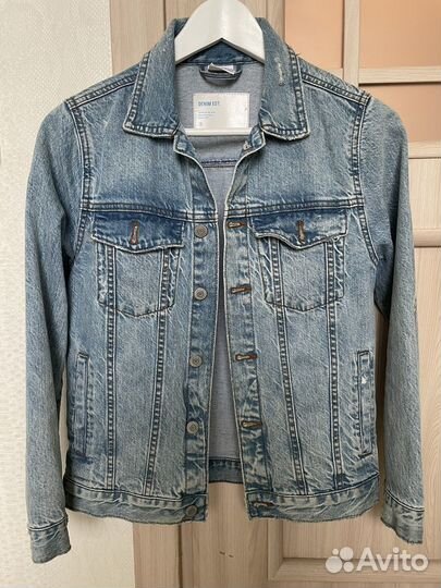Джинсовая куртка zara 140р