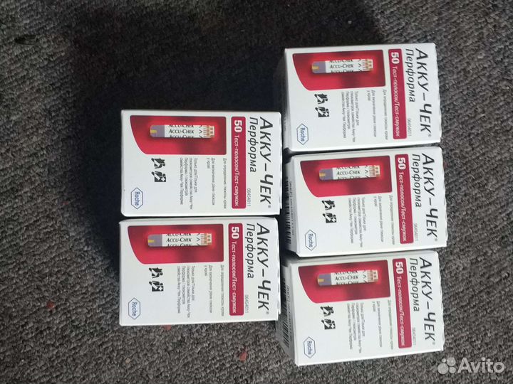 Тест полоски акку чек перформа до 31-08-23