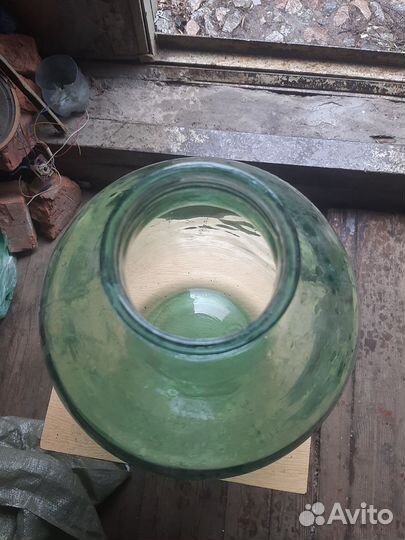 Бутыль 10 литров стекло