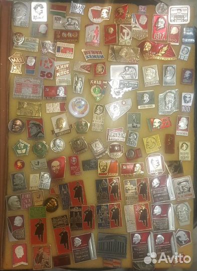 Продам коллекцию значков с Лениным триста штук