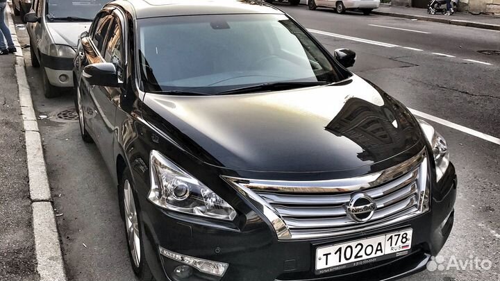 Заднее стекло на Nissan Teana L33 Установка 1ч