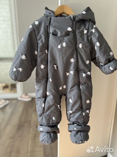 Зимний комбинезон 74-80 трансформер