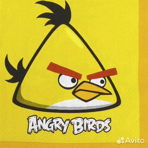 Набор одноразовой посуды Angry Birds