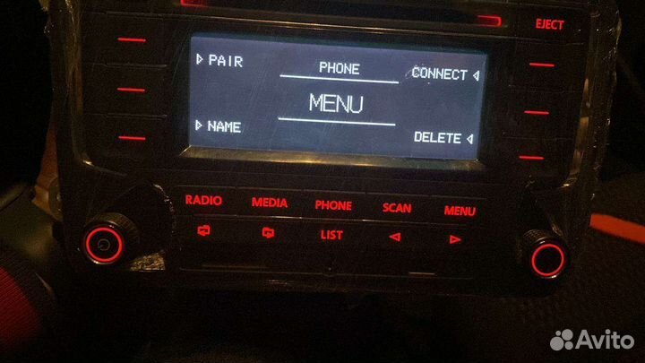 Магнитола VW Поло Шкода Фабия Rcn 220 Rcn 320