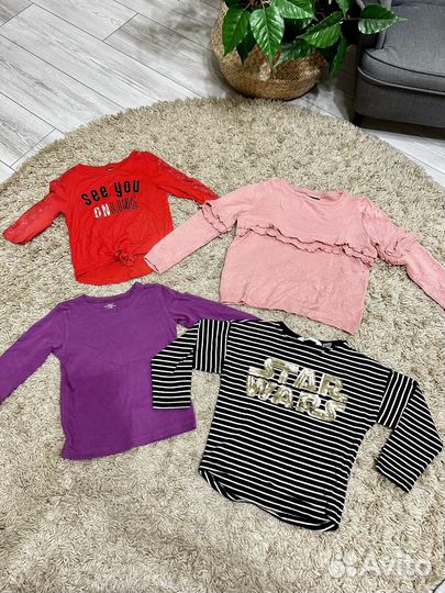 Пакет вещей на девочку 116р
