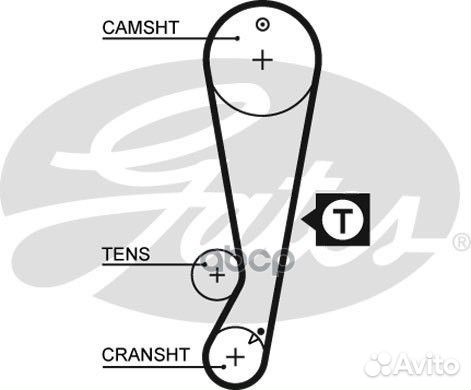 Ремень грм 5403XS Gates